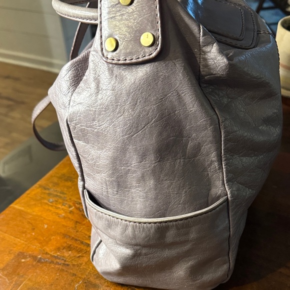 HOBO Large Shelia Gray Crossbody Bag - Picture 6 of 15